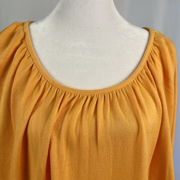 Free People Movement Rundown Tunic Top Marigold Open Back Oversized Slouchy NWT - Picture 9 of 16